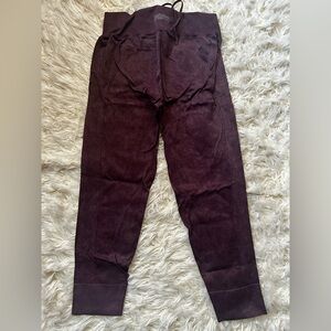 PINK Victoria's Secret Plum Corduroy Pants
